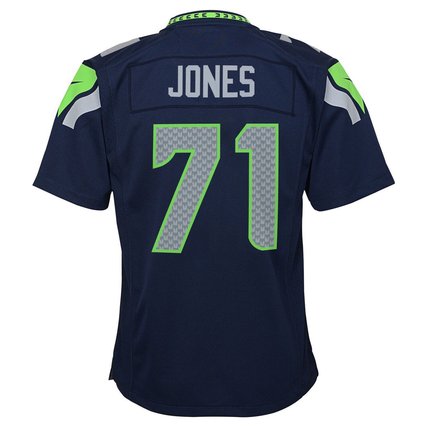 Youth Nike Walter Jones Navy Blue Seattle Seahawks Retired Game Jersey