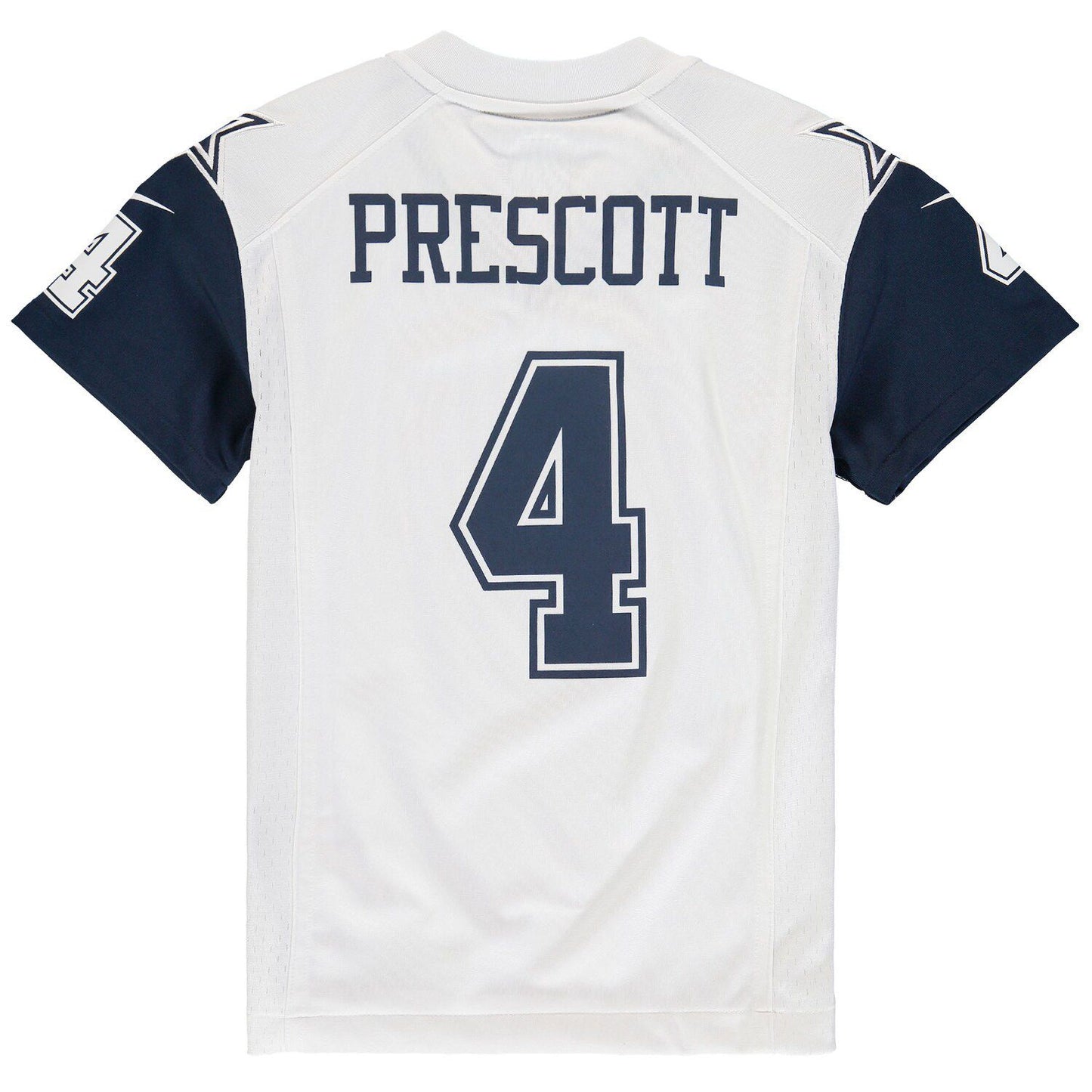 Youth Nike Dak Prescott White Dallas Cowboys Color Rush Game Jersey