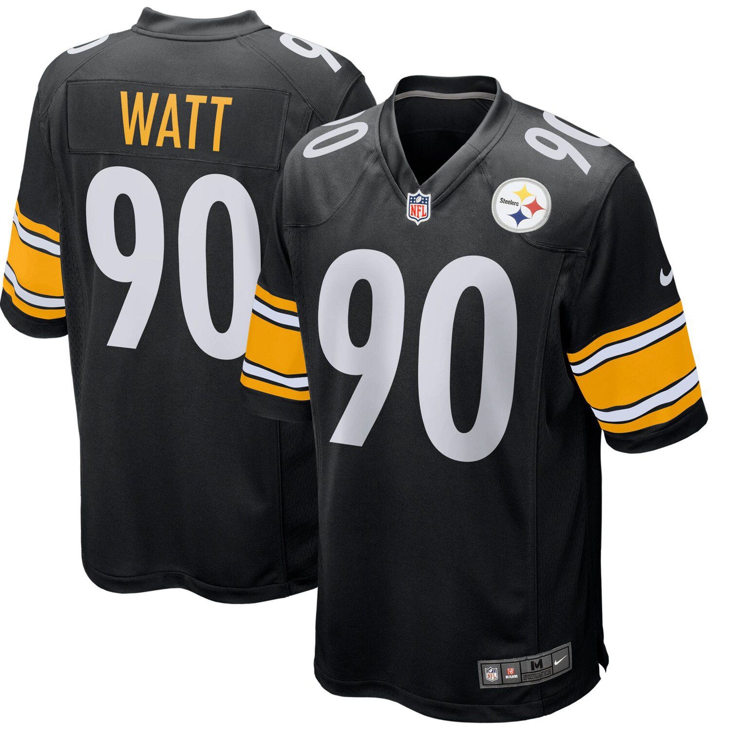 Youth Nike T.J. Watt Black Pittsburgh Steelers Game Jersey