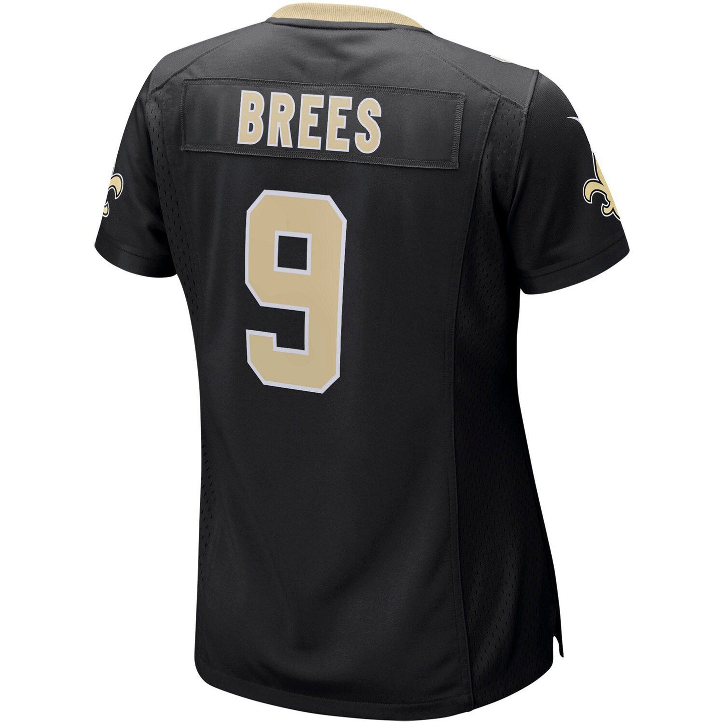 Women's Nike Drew Brees Black New Orleans Saints Game Player Jersey