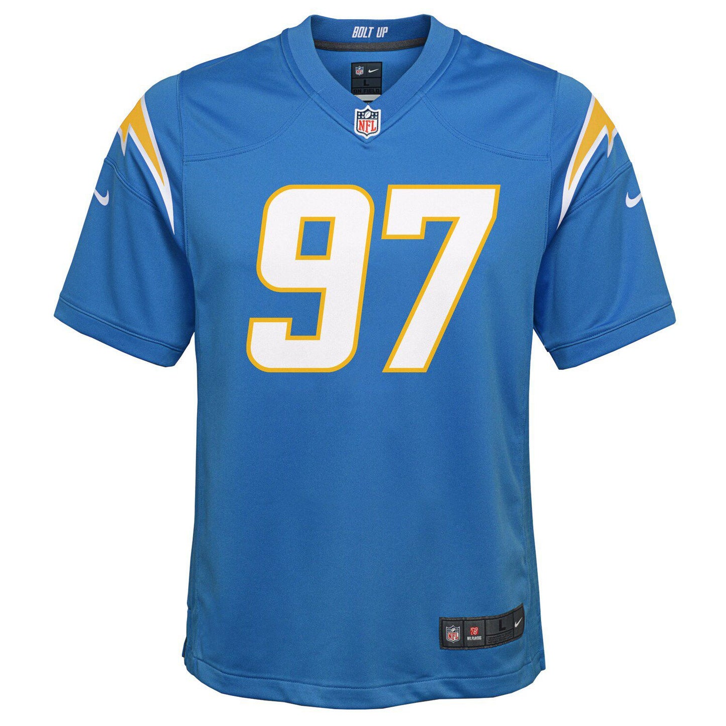 Youth Nike Joey Bosa Powder Blue Los Angeles Chargers Game Jersey