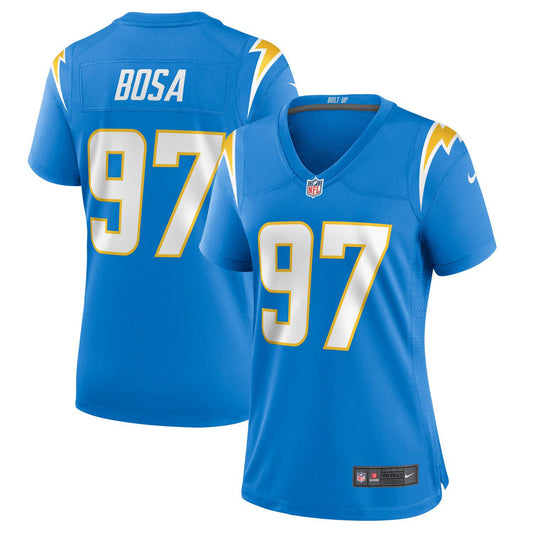 Women's Nike Joey Bosa Powder Blue Los Angeles Chargers Game Jersey