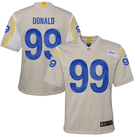 Youth Nike Aaron Donald Bone Los Angeles Rams Game Jersey