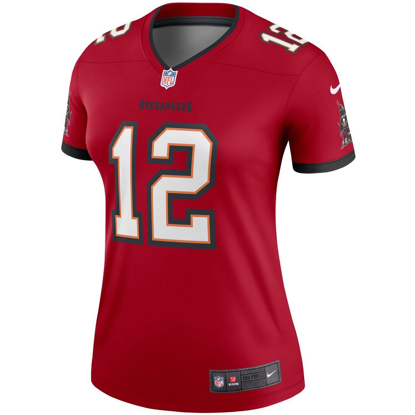 Women's Nike Tom Brady Red Tampa Bay Buccaneers Legend Jersey