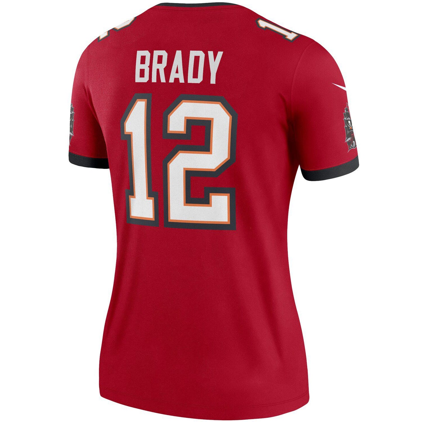 Women's Nike Tom Brady Red Tampa Bay Buccaneers Legend Jersey