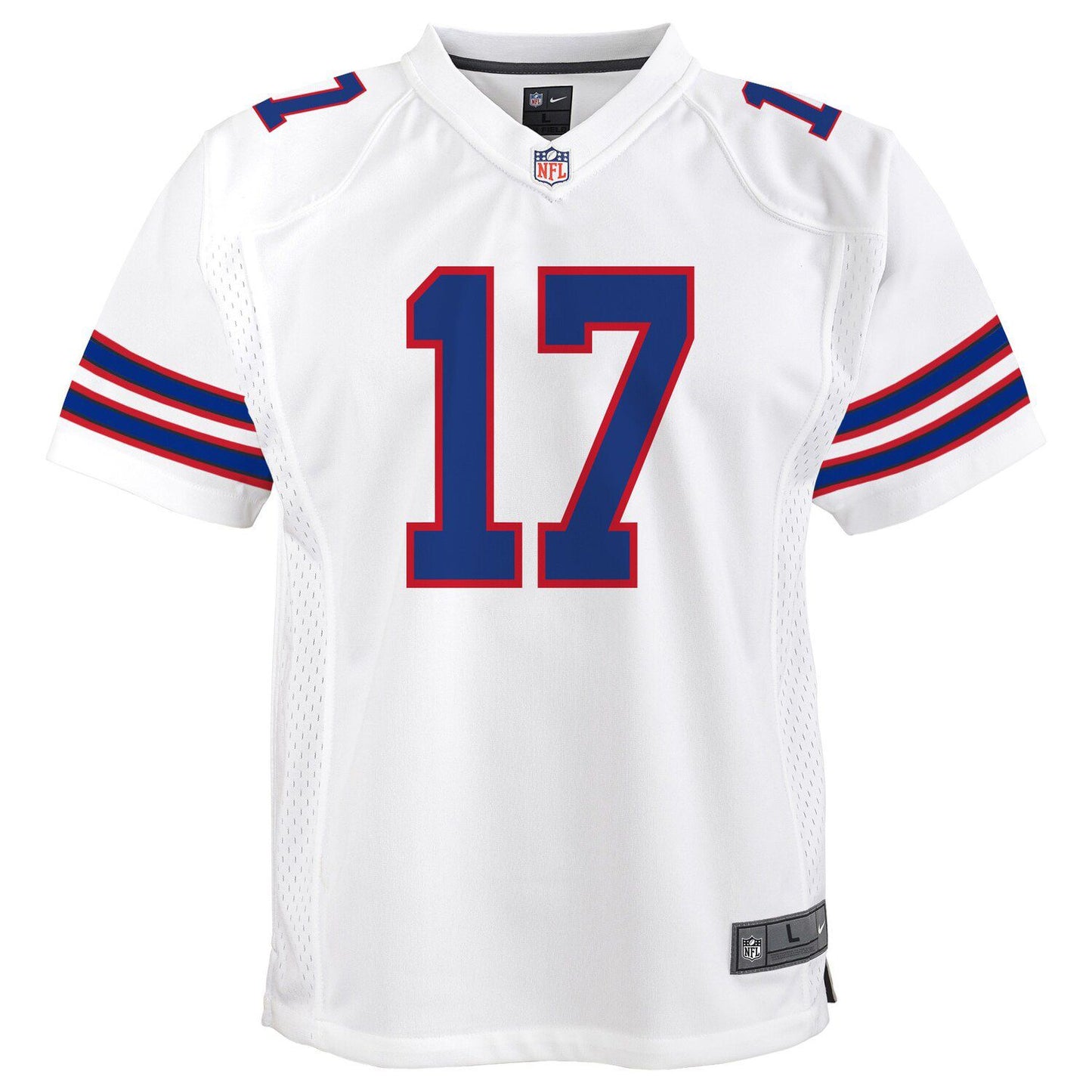 Youth Nike Josh Allen White Buffalo Bills Game Jersey