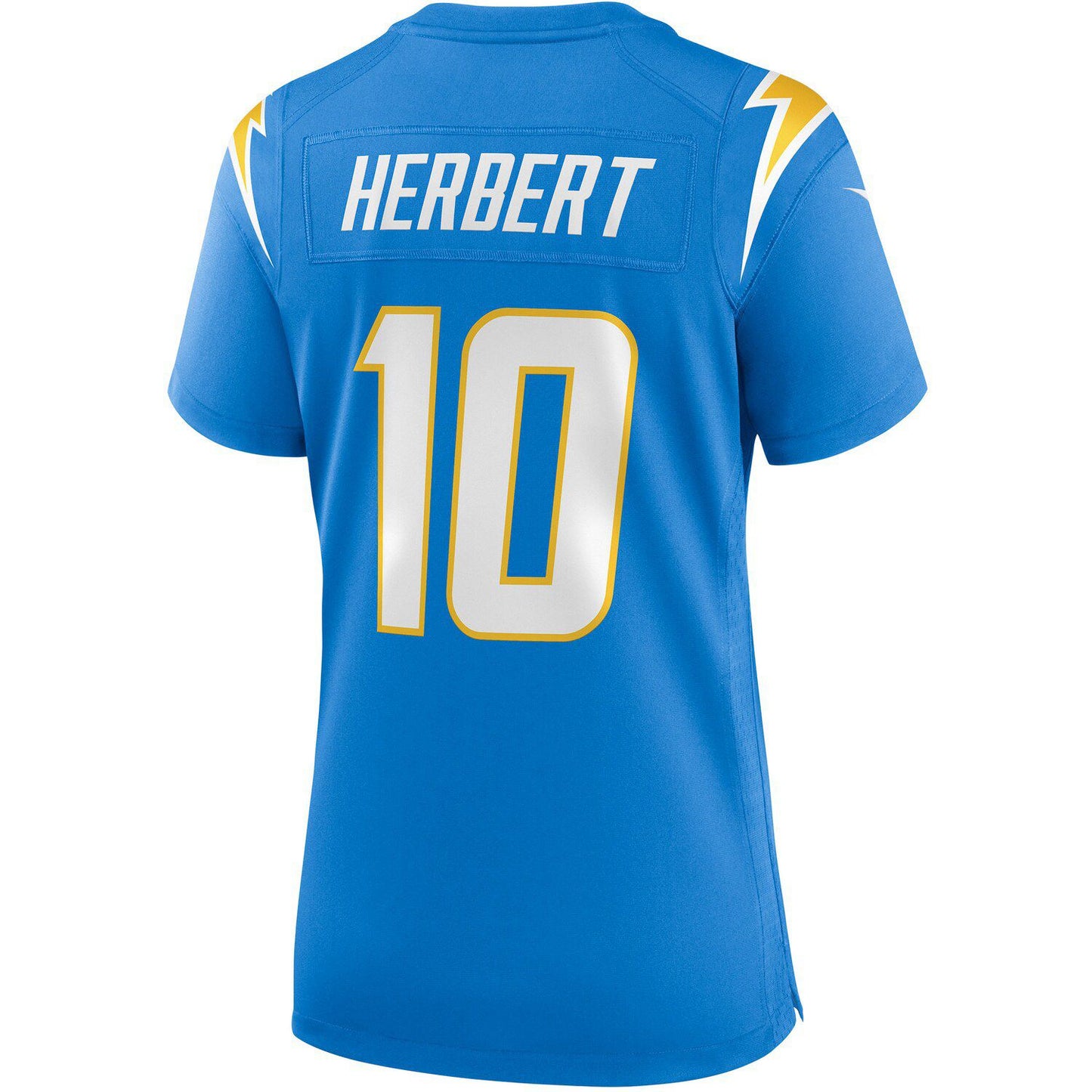 Women's Nike Justin Herbert Powder Blue Los Angeles Chargers 2020 NFL Draft First Round Pick Game Jersey