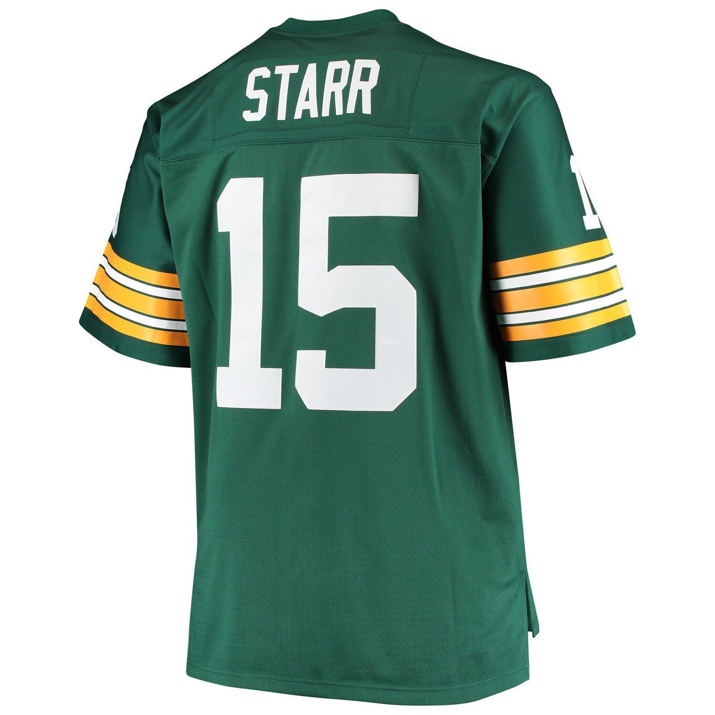 Men's Mitchell & Ness Bart Starr Green Green Bay Packers Big & Tall 1968 Retired Player Replica Jersey