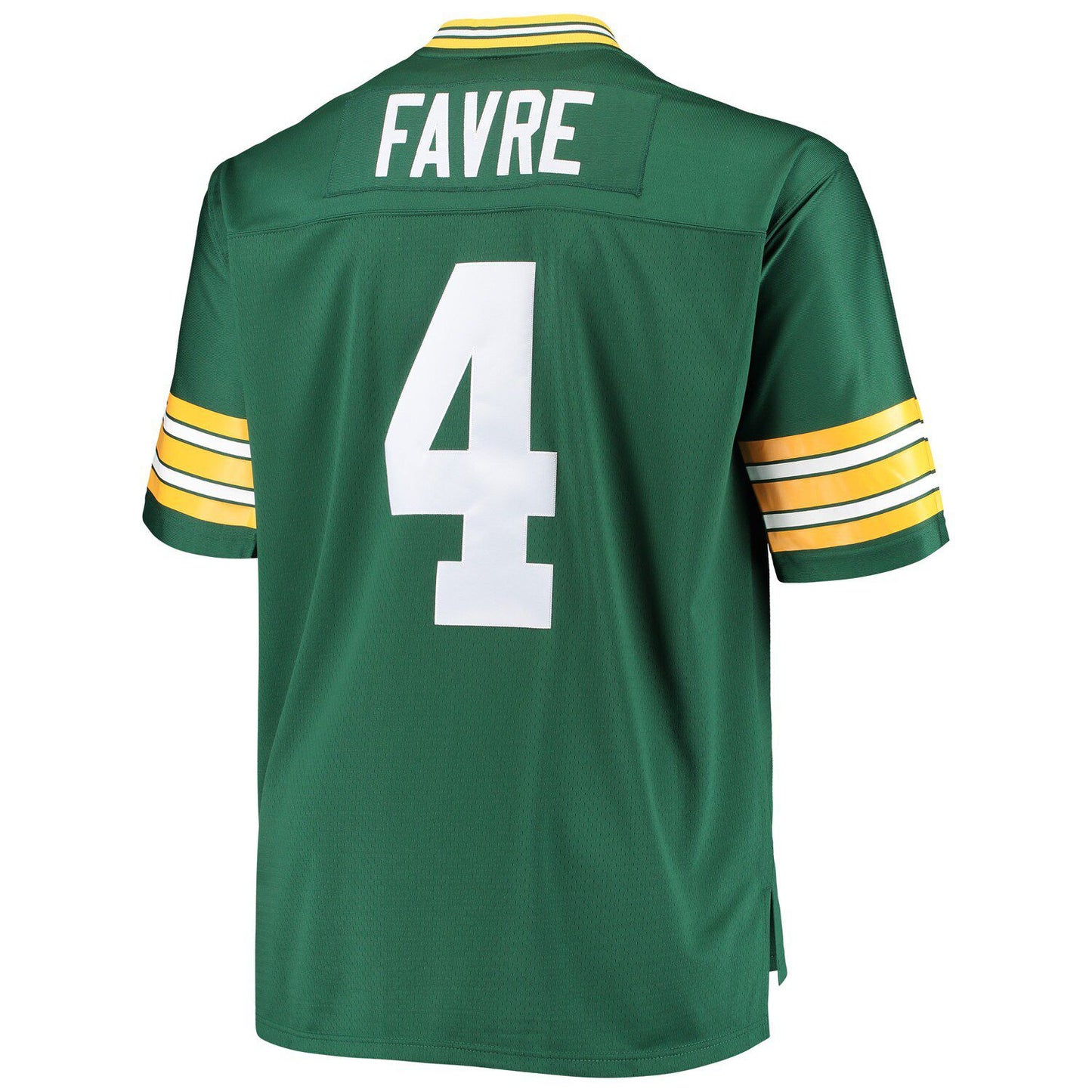 Men's Mitchell & Ness Brett Favre Green Green Bay Packers Big & Tall 1996 Retired Player Replica Jersey