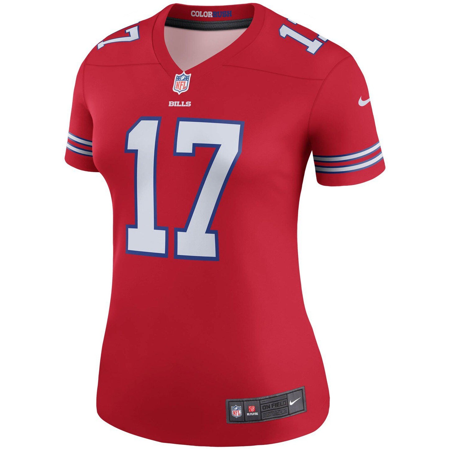 Women's Nike Josh Allen Red Buffalo Bills Color Rush Legend Player Jersey