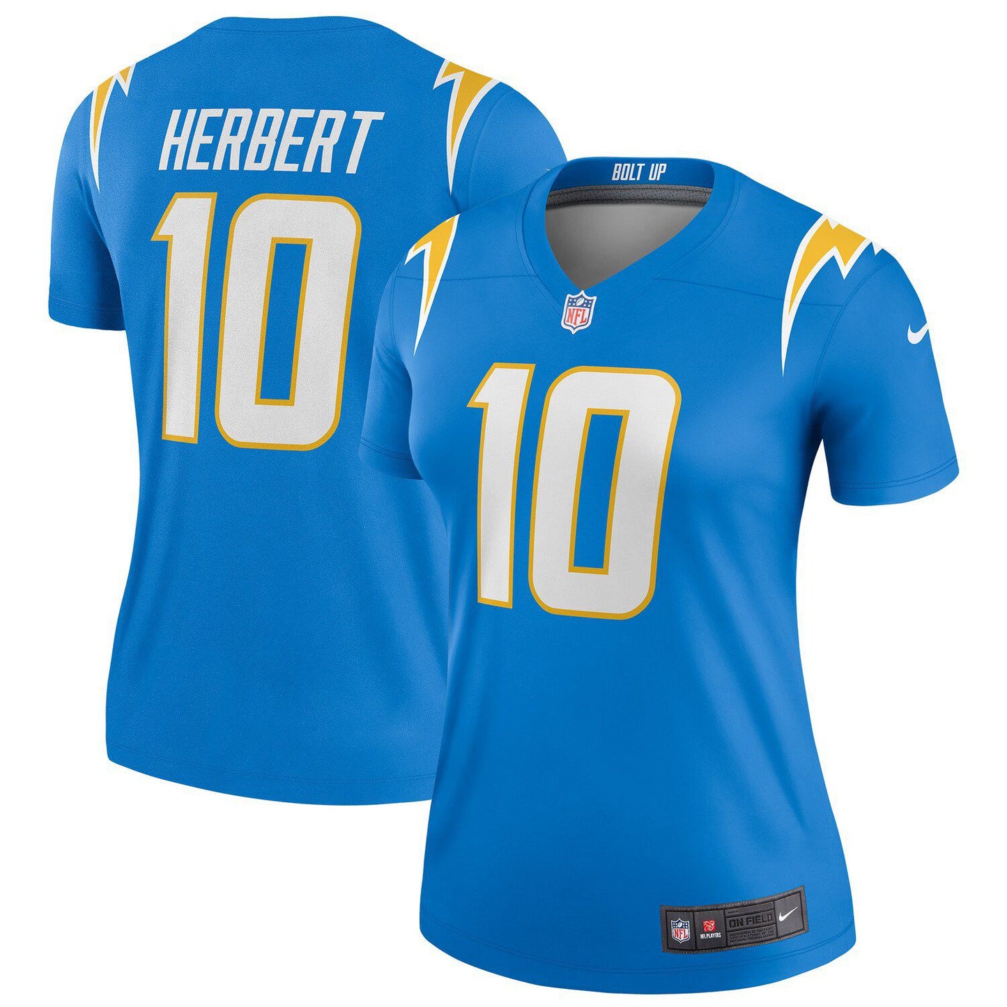 Women's Nike Justin Herbert Powder Blue Los Angeles Chargers Legend Jersey