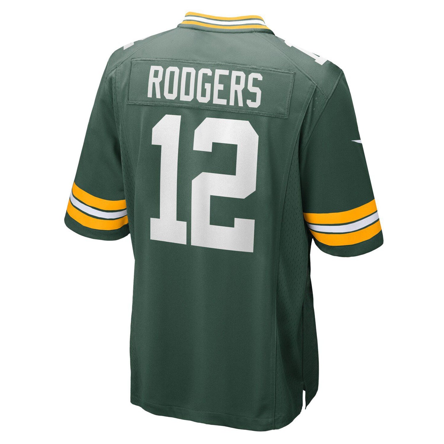 Men's Nike Aaron Rodgers Green Green Bay Packers Game Team Jersey