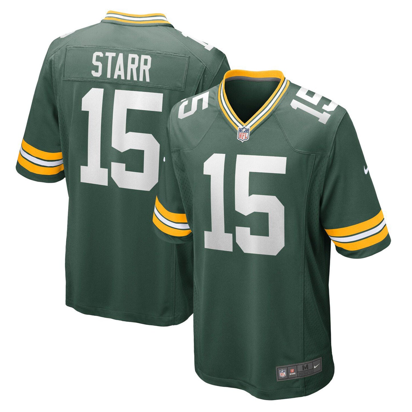 Men's Nike Bart Starr Green Green Bay Packers Retired Player Game Jersey