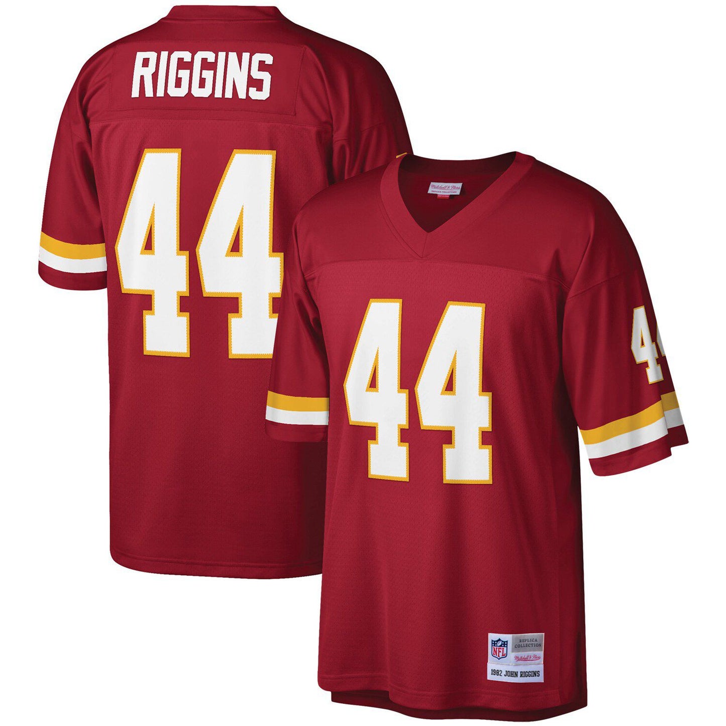 Men's Mitchell & Ness John Riggins Burgundy Washington Football Team Legacy Replica Jersey