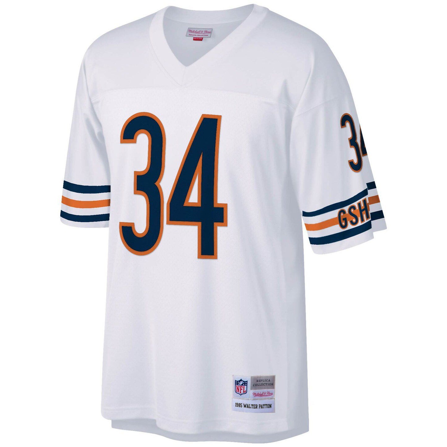 Men's Mitchell & Ness Walter Payton White Chicago Bears Legacy Replica Jersey