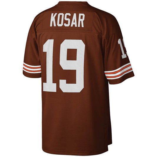 Men's Mitchell & Ness Bernie Kosar Brown Cleveland Browns Legacy Replica Jersey