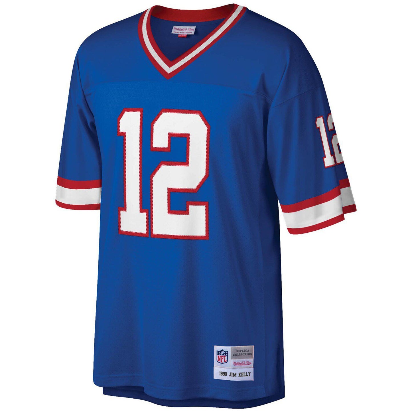 Men's Mitchell & Ness Jim Kelly Royal Buffalo Bills Legacy Replica Jersey