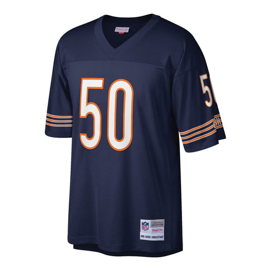 Men's Mitchell & Ness Mike Singletary Navy Chicago Bears Retired Player Legacy Replica Jersey