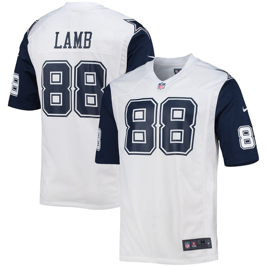 Men's Nike CeeDee Lamb White Dallas Cowboys Alternate Game Jersey