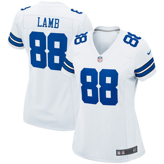 Women's Nike CeeDee Lamb White Dallas Cowboys Game Jersey