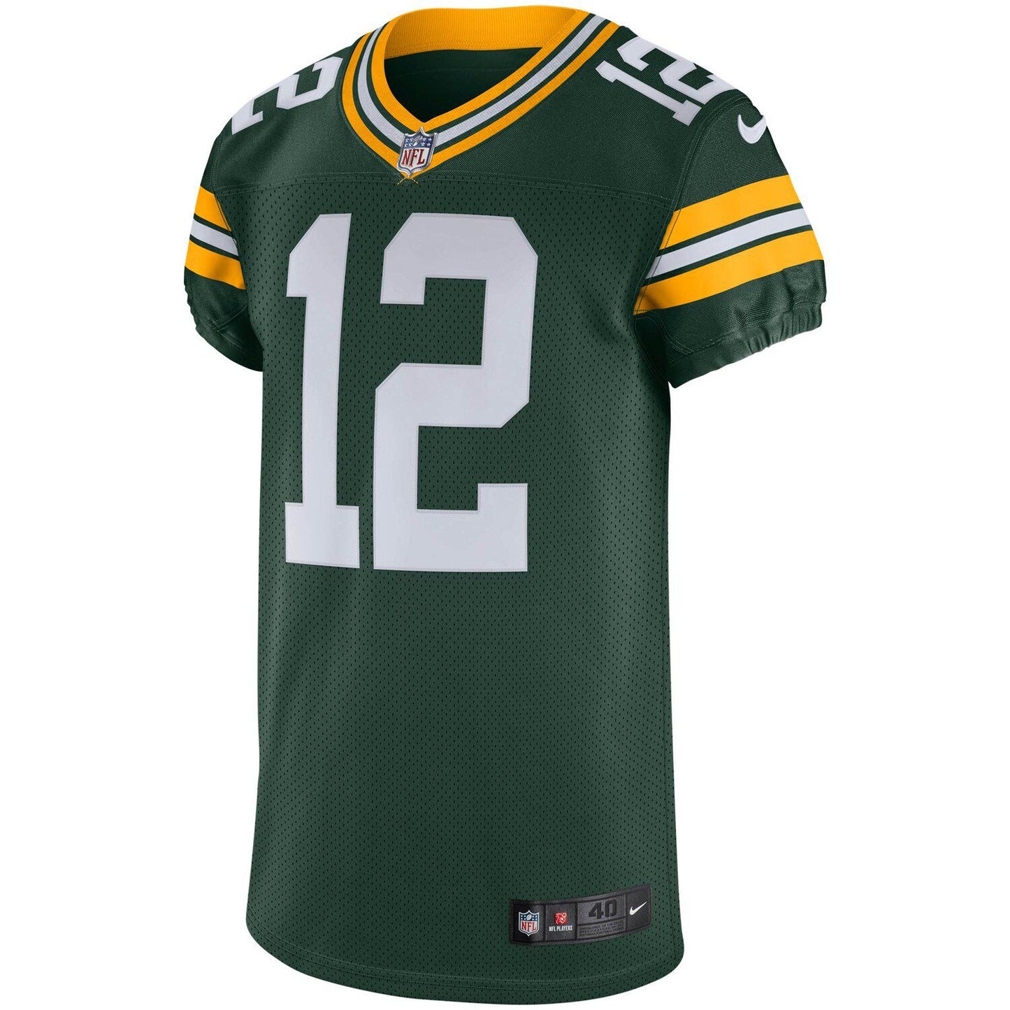 Men's Nike Aaron Rodgers Green Green Bay Packers Vapor Elite Jersey