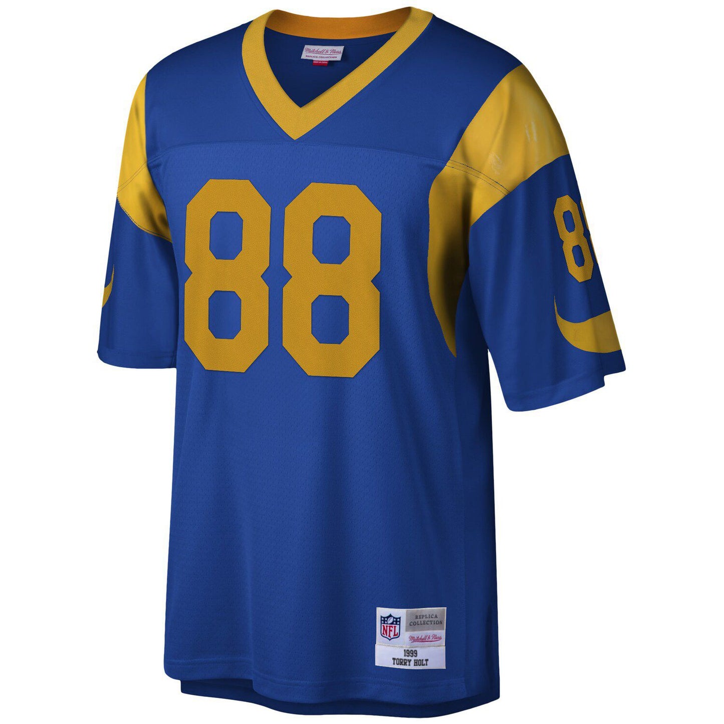 Men's Mitchell & Ness Torry Holt Royal Los Angeles Rams 1999 Legacy Replica Jersey