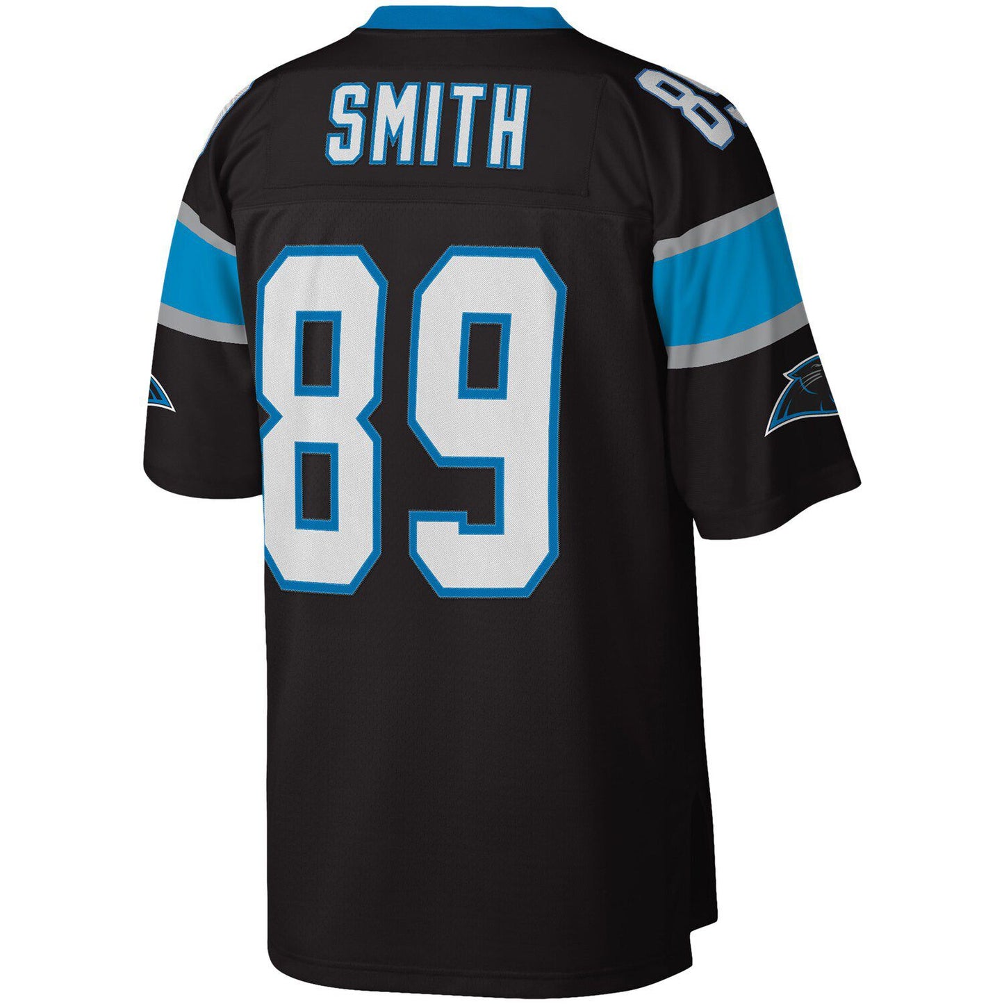 Men's Mitchell & Ness Steve Smith Black Carolina Panthers Legacy Replica Jersey