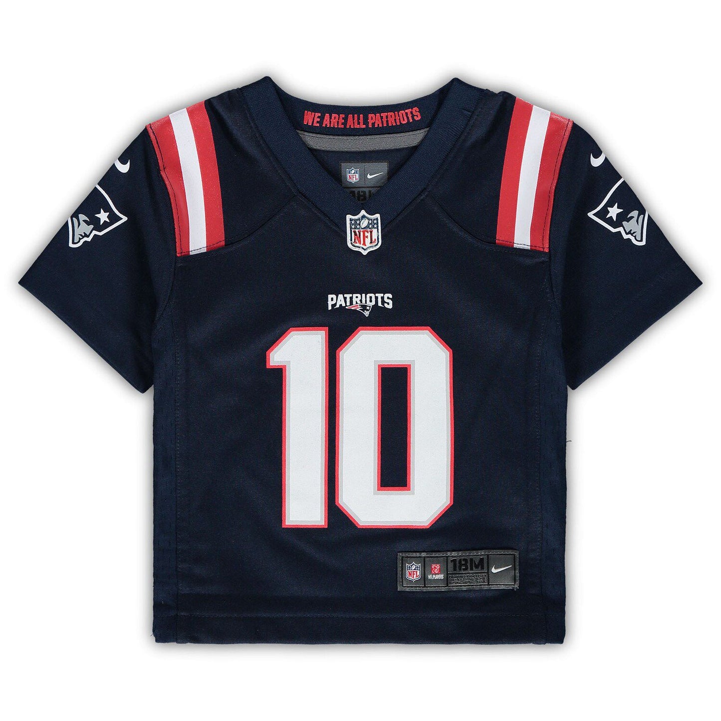 Infant Nike Mac Jones Navy New England Patriots Game Jersey