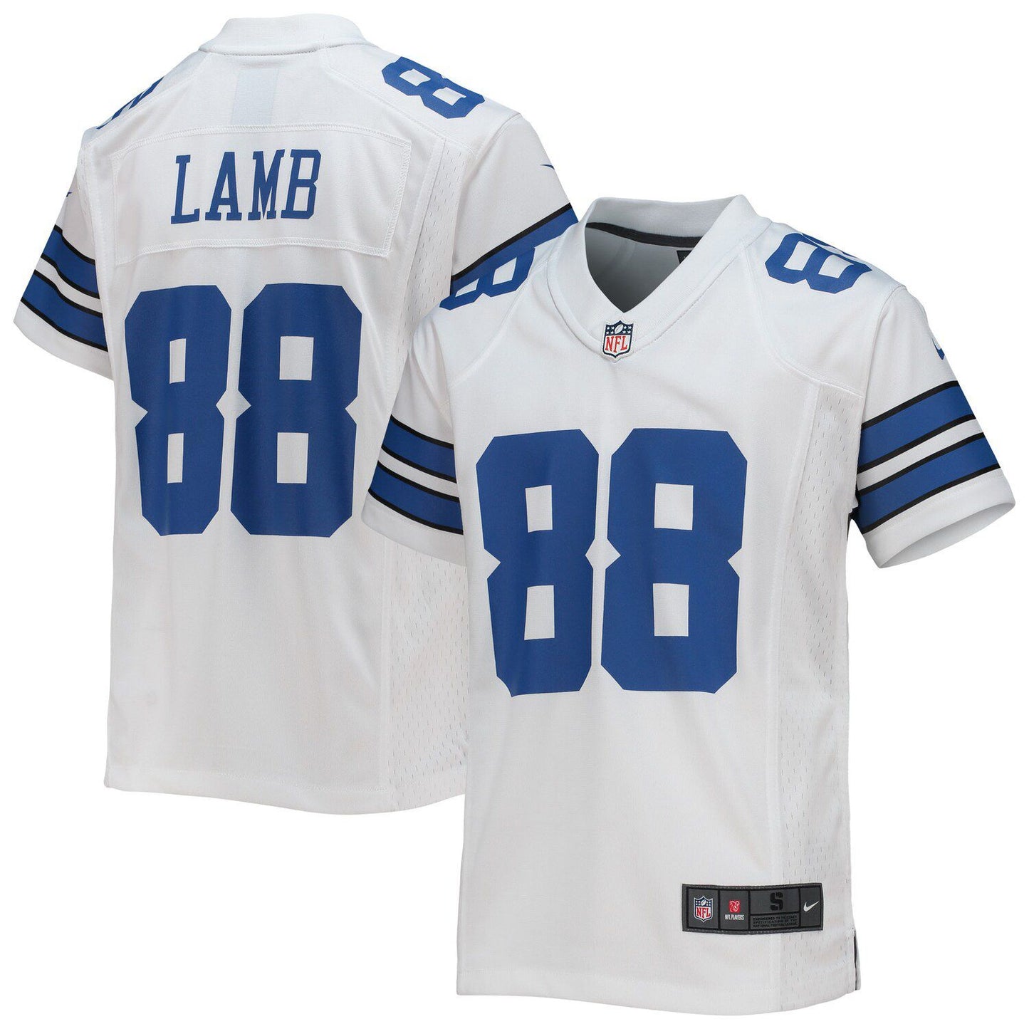 Youth Nike CeeDee Lamb White Dallas Cowboys Game Jersey