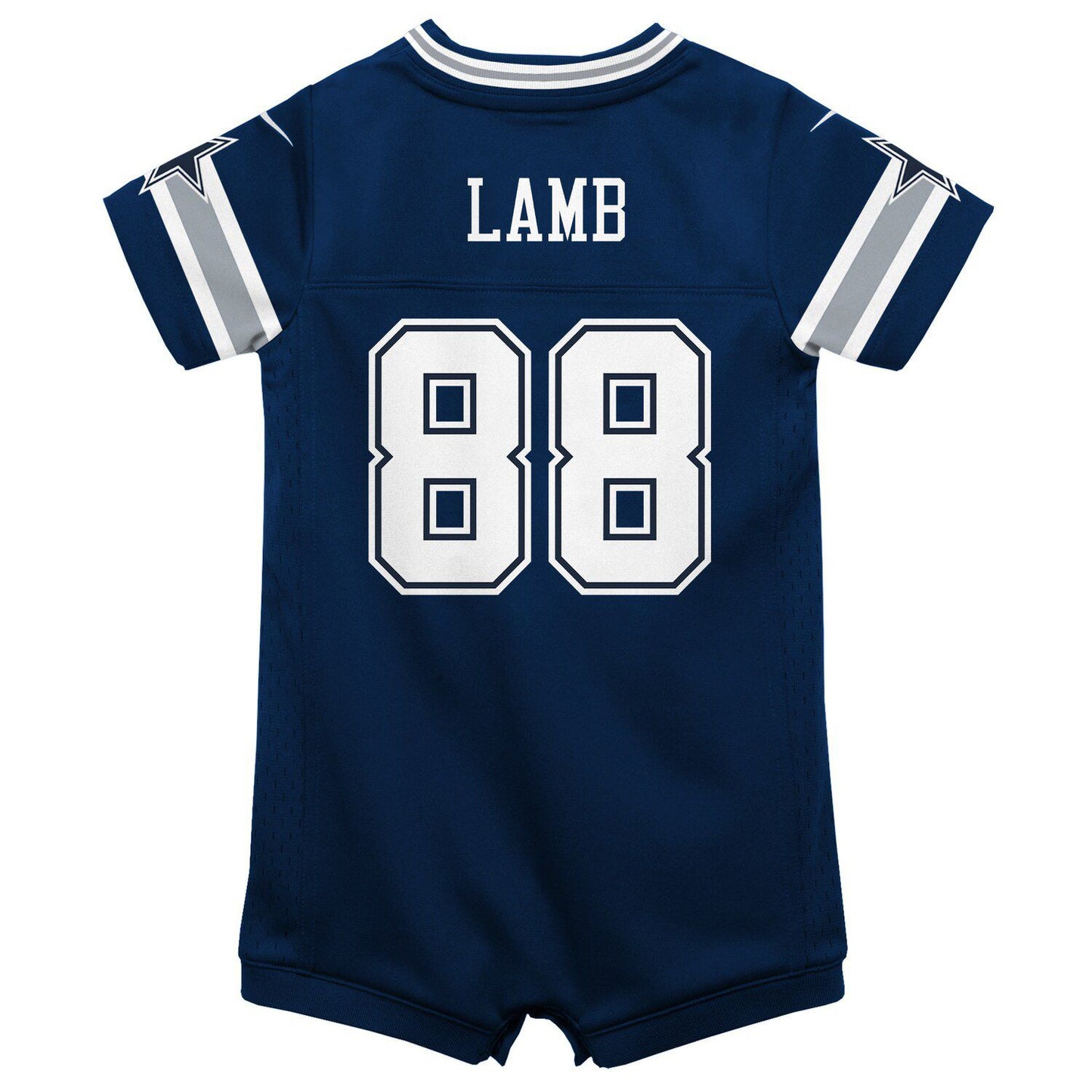 Infant Nike CeeDee Lamb Navy Dallas Cowboys Game Jersey Romper