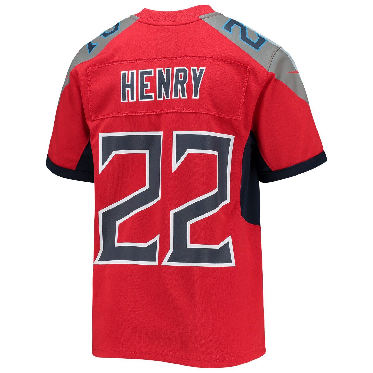 Youth Nike Derrick Henry Red Tennessee Titans Inverted Team Game Jersey