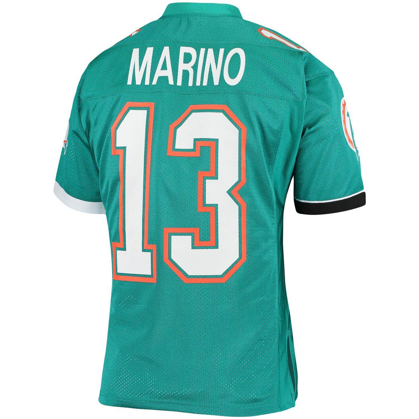 Men's Mitchell & Ness Dan Marino Aqua Miami Dolphins 1990 Authentic Throwback Retired Player Jersey