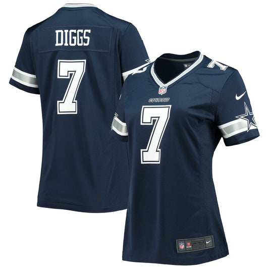 Women's Nike Trevon Diggs Navy Dallas Cowboys Game Jersey