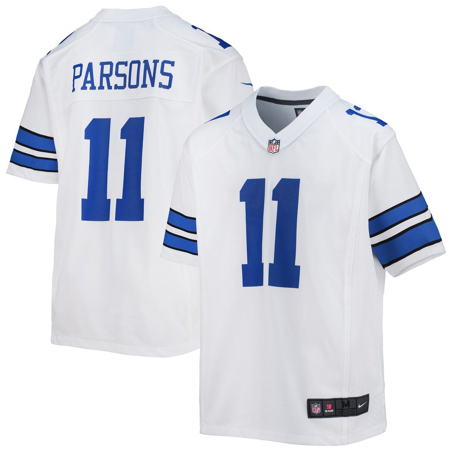 Youth Nike Micah Parsons White Dallas Cowboys Game Jersey