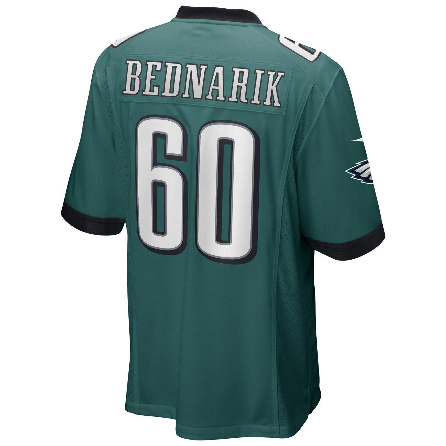 Men's Nike Chuck Bednarik Midnight Green Philadelphia Eagles Game Retired Player Jersey