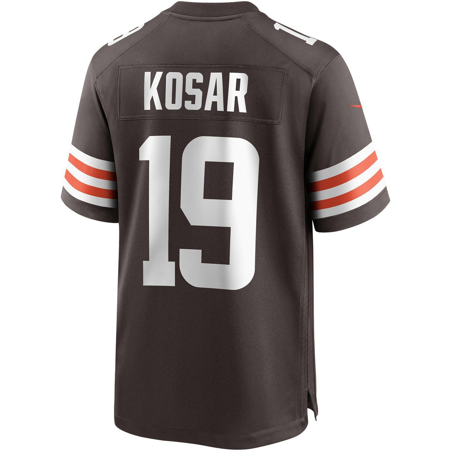 Men's Nike Bernie Kosar Brown Cleveland Browns Game Retired Player Jersey