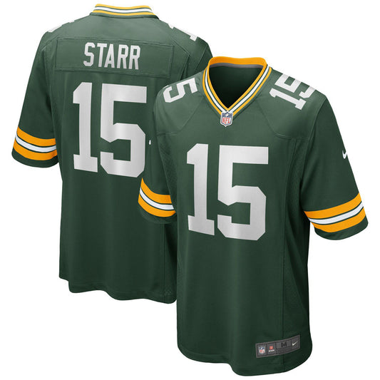 Men's Nike Bart Starr Green Green Bay Packers Game Retired Player Jersey