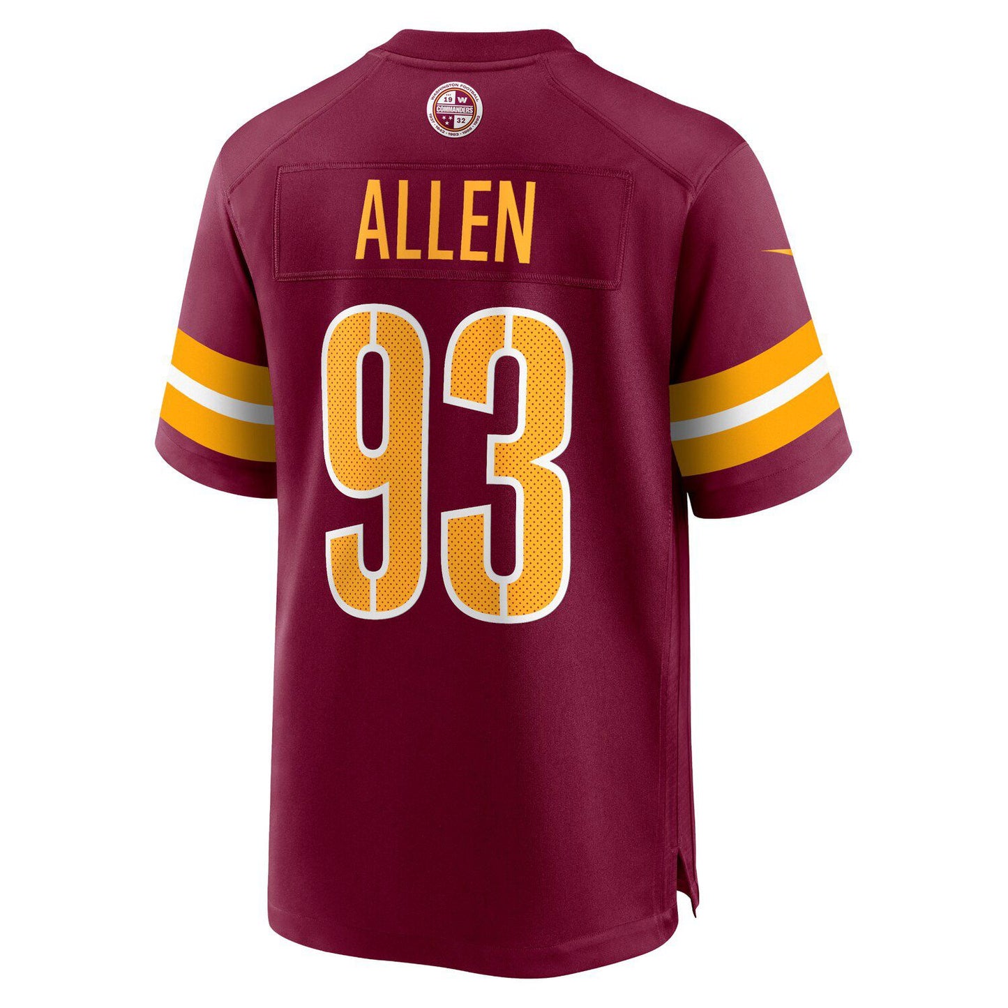 Youth Nike Jonathan Allen Burgundy Washington Commanders Game Jersey