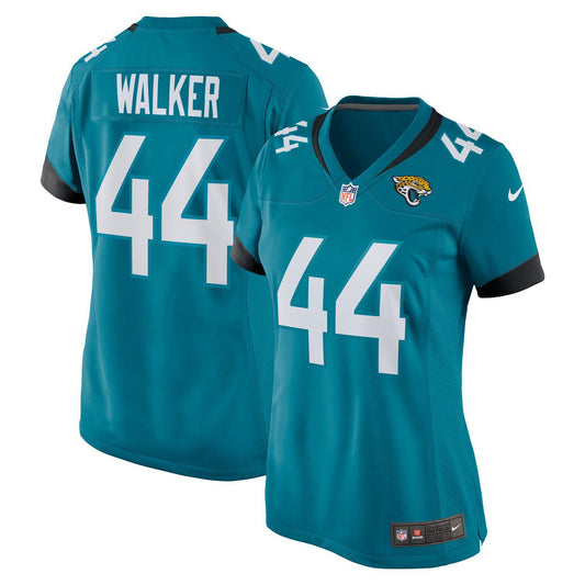 Women's Nike Travon Walker Teal Jacksonville Jaguars Player Jersey