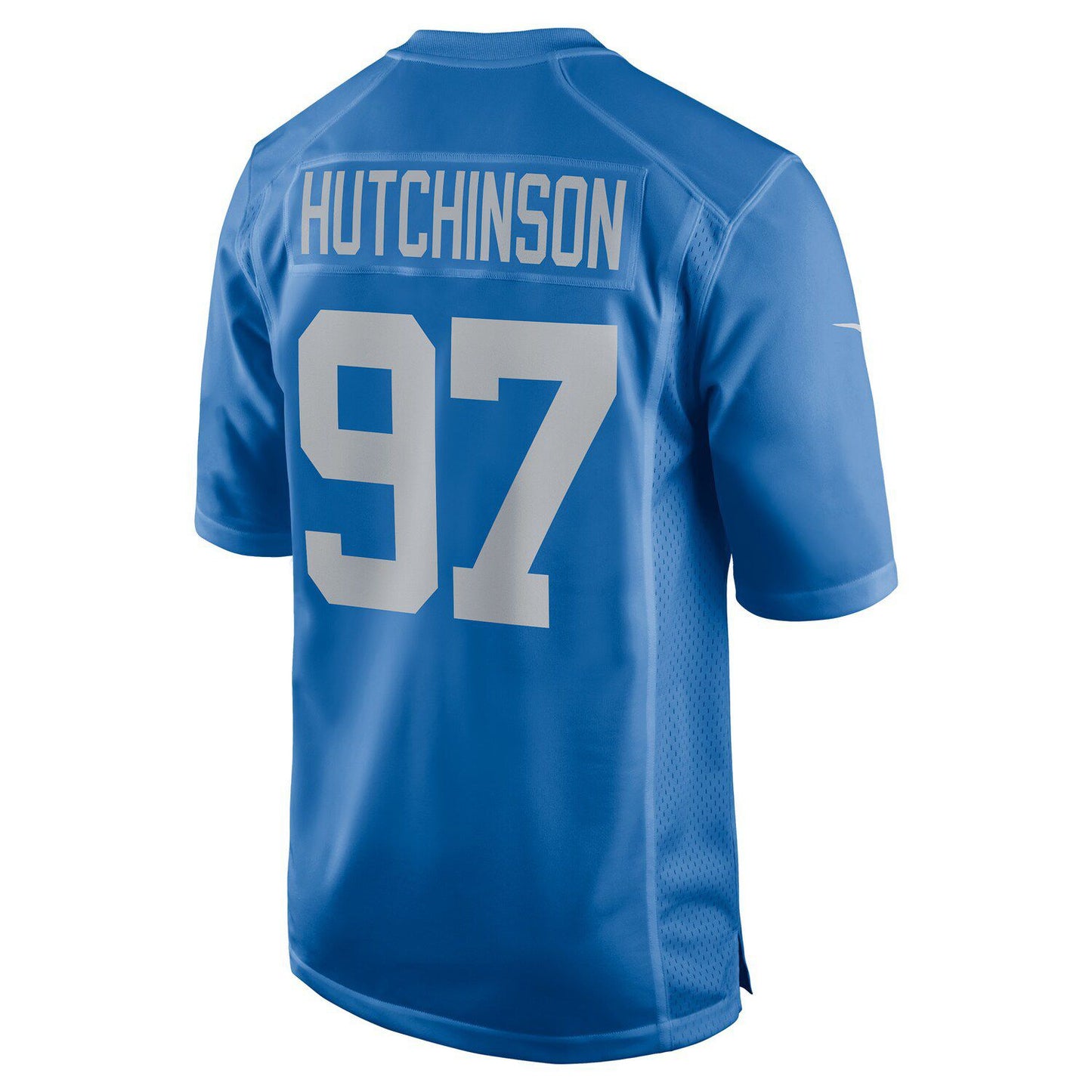 Men's Nike Aidan Hutchinson Blue Detroit Lions 2022 NFL Draft First Round Pick Alternate Game Jersey