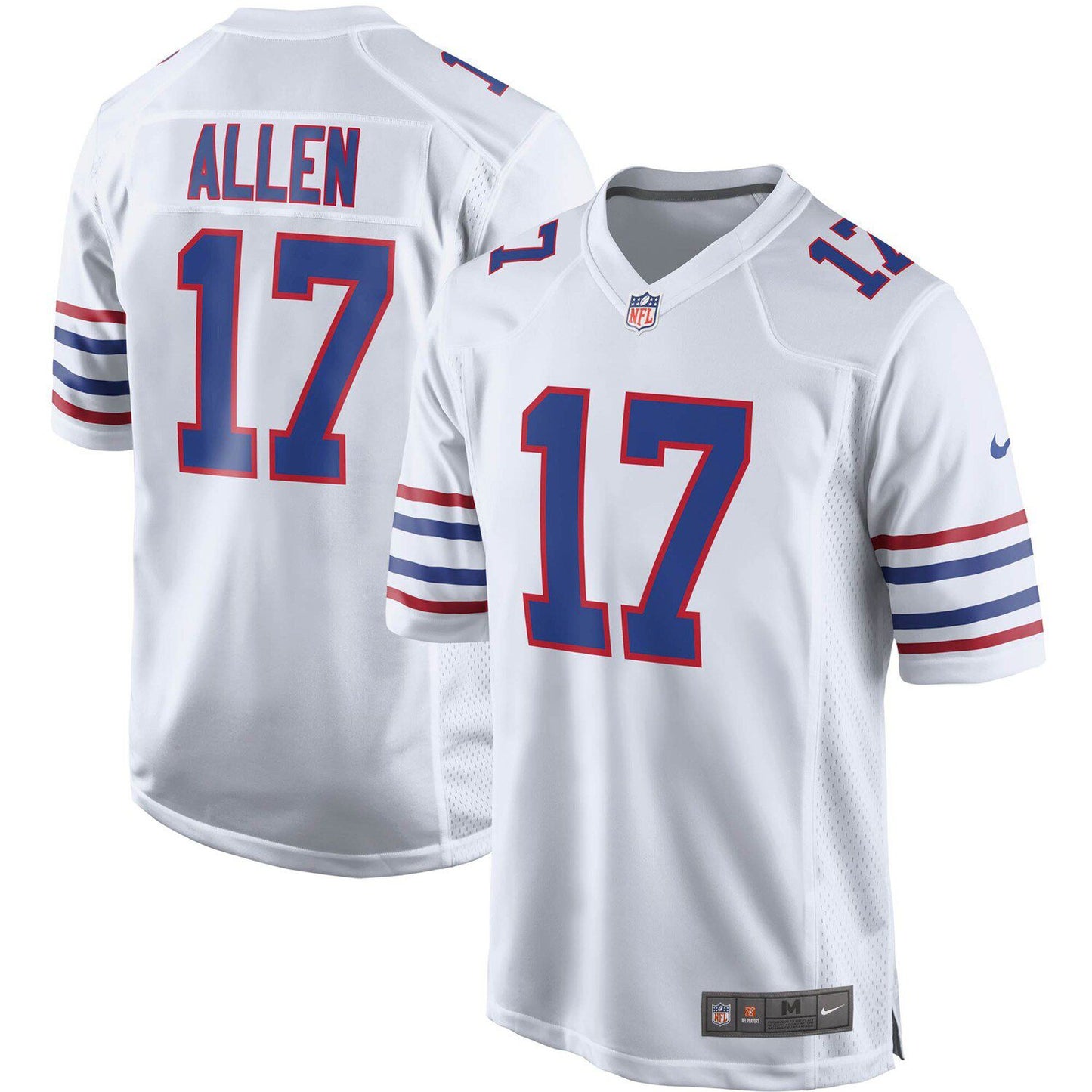 Youth Nike Josh Allen White Buffalo Bills Game Jersey