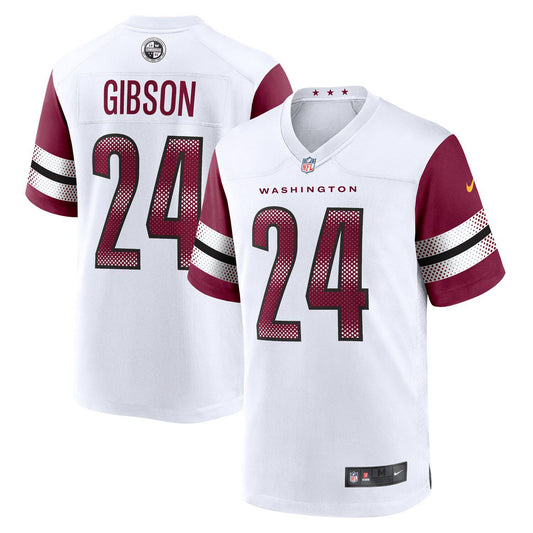 Men's Nike Antonio Gibson White Washington Commanders Game Jersey