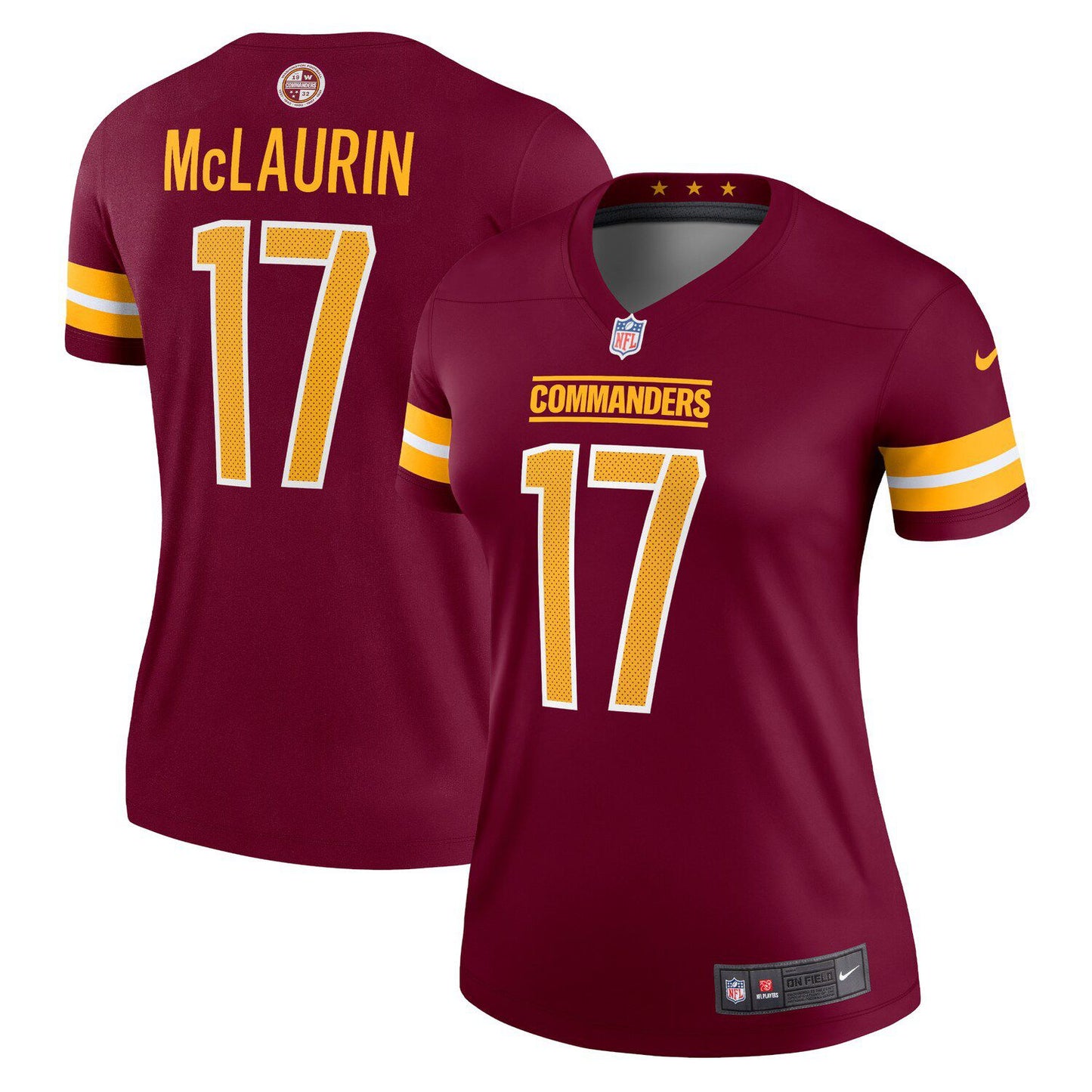 Women's Nike Terry McLaurin Burgundy Washington Commanders Legend Jersey