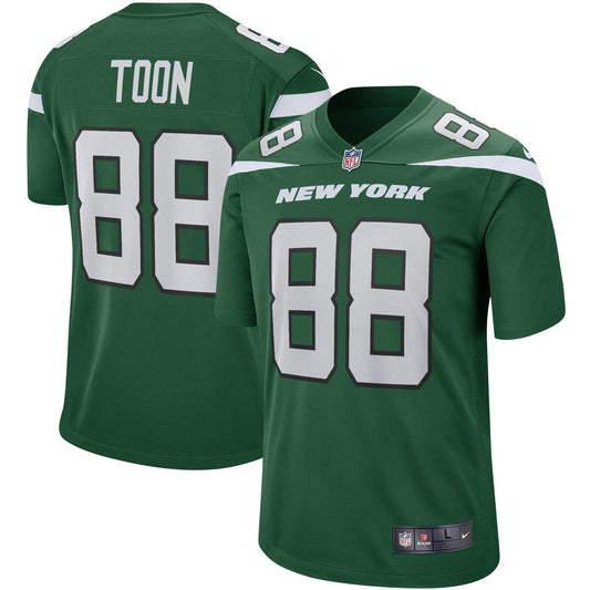 Men's Nike Al Toon Gotham Green New York Jets Game Retired Player Jersey