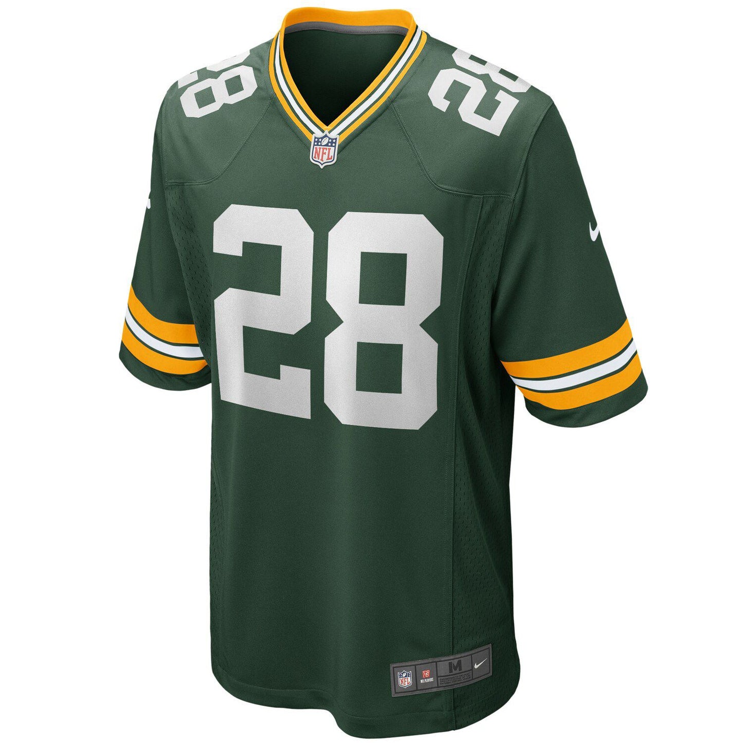 Men's Nike AJ Dillon Green Green Bay Packers Game Player Jersey