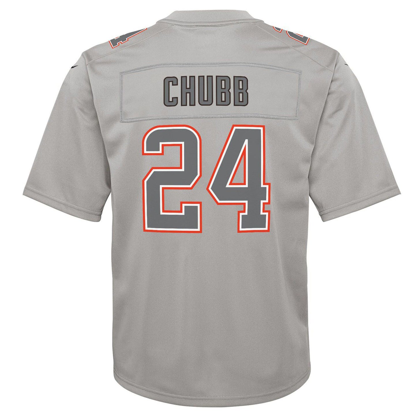 Youth Nike Nick Chubb Gray Cleveland Browns Atmosphere Game Jersey