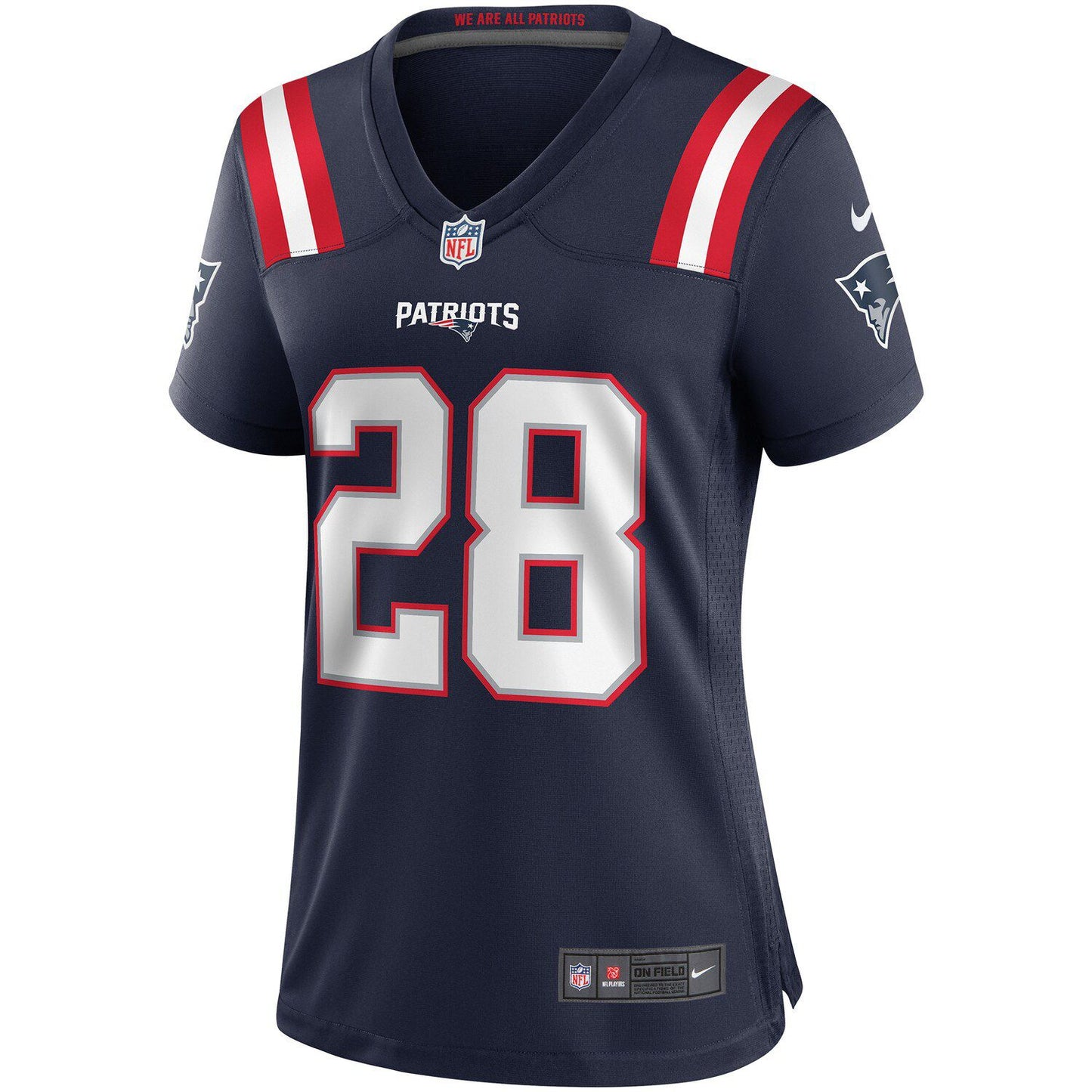 Women's Nike Curtis Martin Navy New England Patriots Game Retired Player Jersey