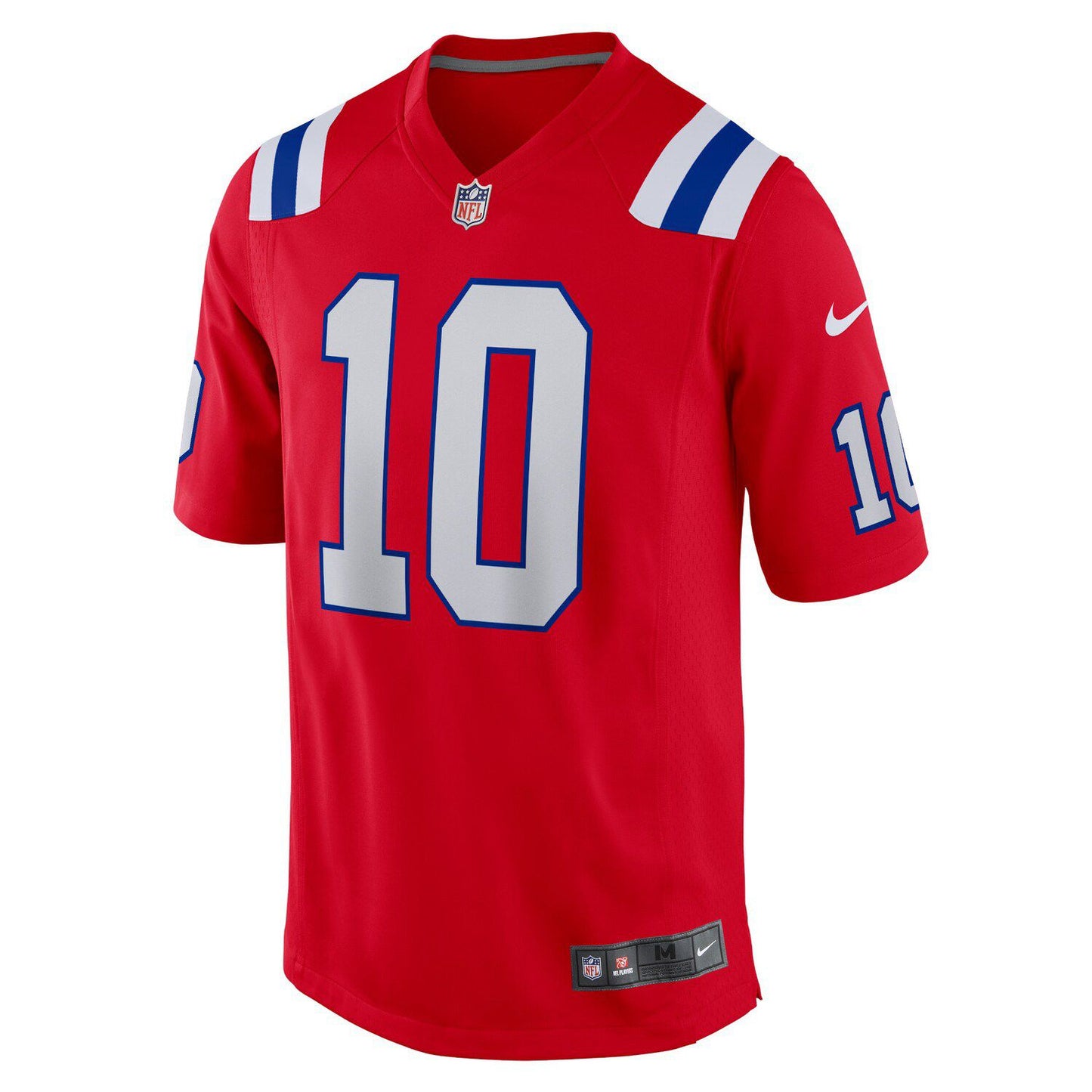 Youth Nike Mac Jones Red New England Patriots Game Jersey