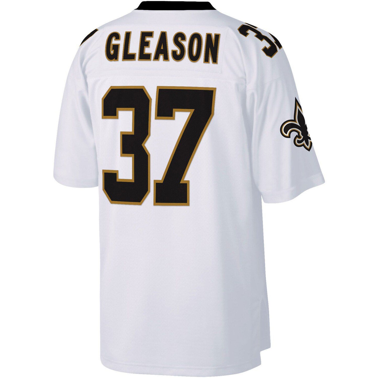 Men's Mitchell & Ness Steve Gleason White New Orleans Saints Big & Tall 2006 Retired Player Replica Jersey