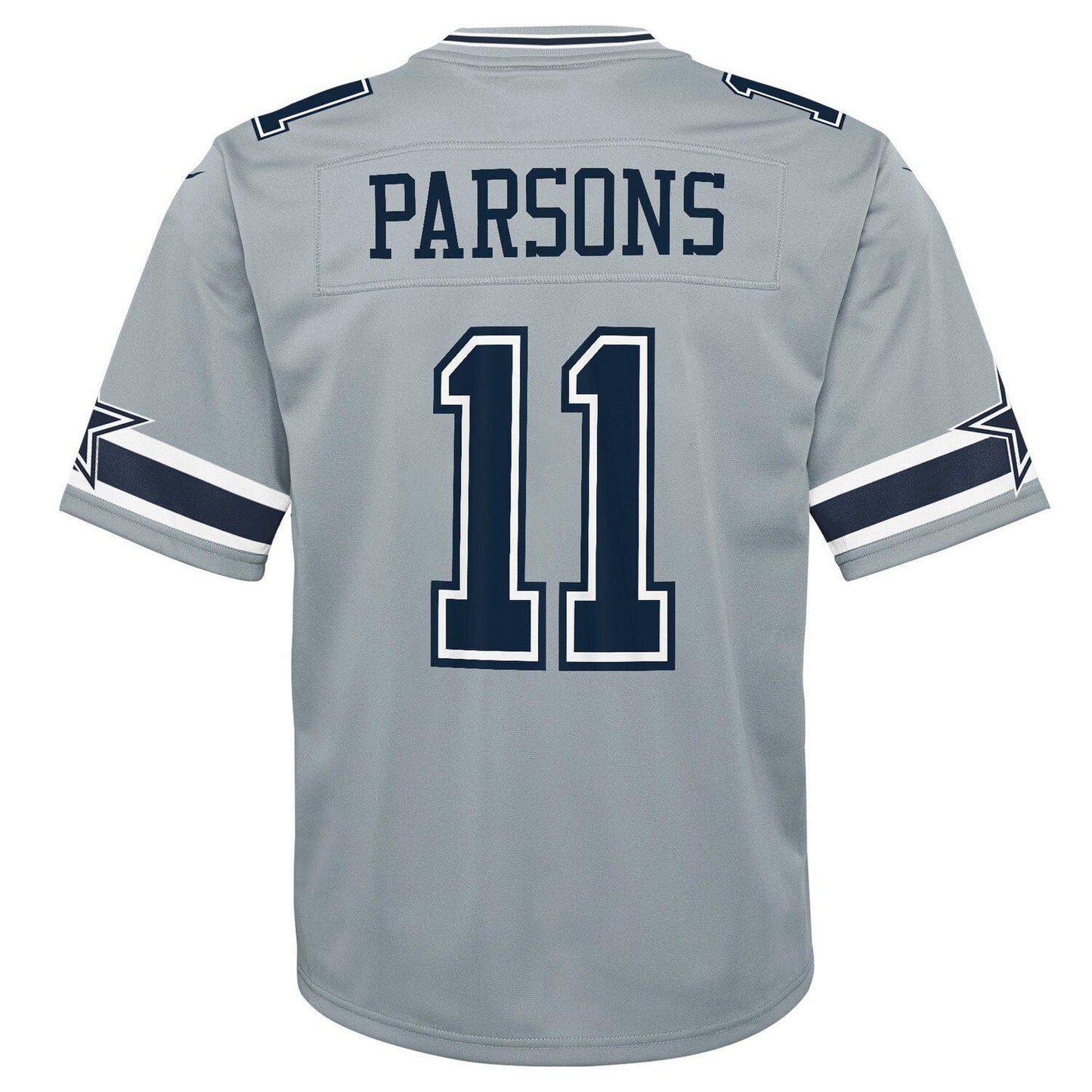 Youth Nike Micah Parsons Gray Dallas Cowboys Inverted Game Jersey